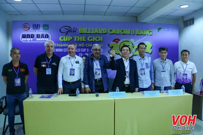 Nhiều cơ thủ hàng đầu thế giới tranh tài ở giải Billiards Carom 3 băng World Cup TPHCM 2022 1