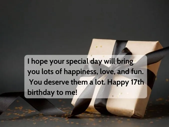 Những lời chúc mừng sinh nhật bản thân tuổi 17 ý nghĩa nhất 4