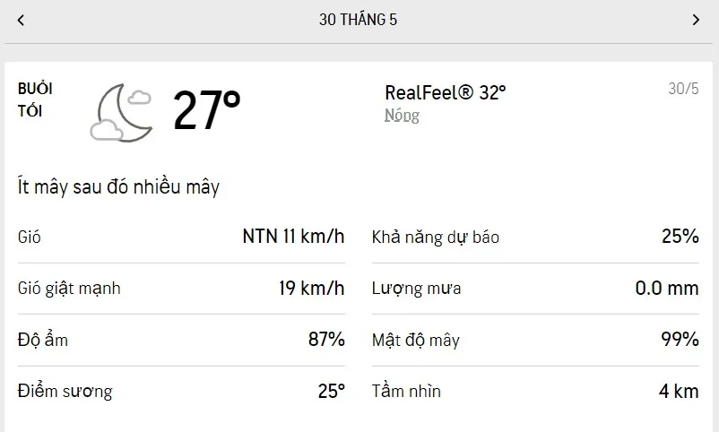 Dự báo thời tiết TPHCM hôm nay 30/5 và ngày mai 31/5/2022: nắng nhẹ, thỉnh thoảng có mưa dông 3