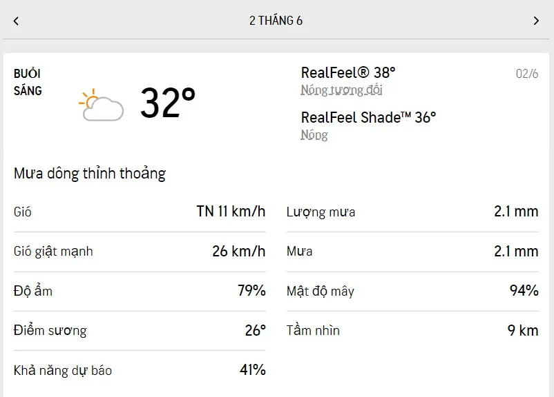 Dự báo thời tiết TPHCM hôm nay 1/6 và ngày mai 2/6/2022: trời có mây, lượng UV mức 6, hiếm mưa 4