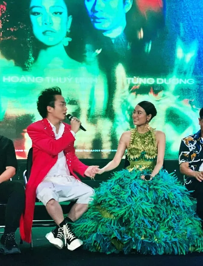 Hoàng Thuỳ Linh ra mắt MV Đánh Đố hợp tác cùng Thanh Lam và Tùng Dương 5