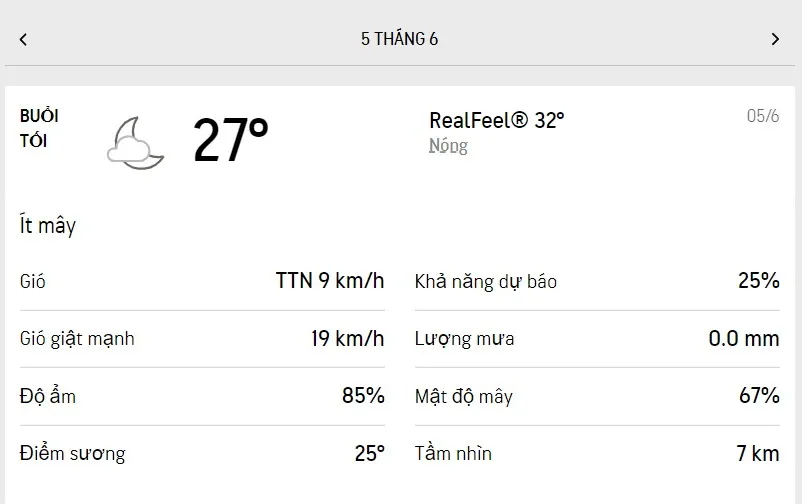 Dự báo thời tiết TPHCM hôm nay 4/6 và ngày mai 5/6/2022: nắng sớm, nhiệt độ cao nhất 33 độ C 6