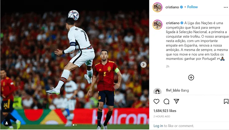 Tây Ban Nha chia điểm với Bồ Đào Nha - HLV Bồ Đào Nha giải thích việc Ronaldo ngồi dự bị