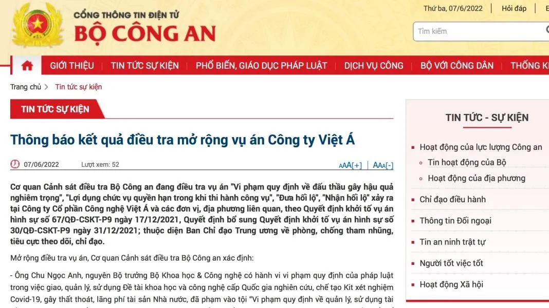 Tin tức pháp luật hôm nay: Khởi tố, bắt tạm giam ông Chu Ngọc Anh, ông Nguyễn Thanh Long 1