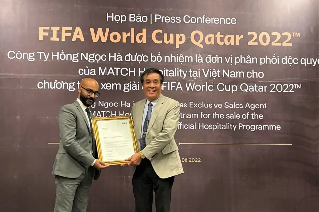 Chỉ định đại lý độc quyền bán vé xem World Cup Qatar 2022 tại Việt Nam 1