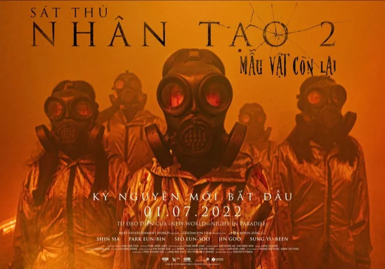 Teaser poster phim “Sát Thủ Nhân Tạo 2: Mẫu Vật Còn Lại.”