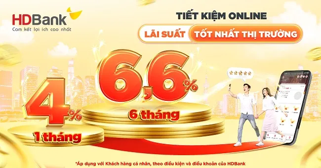 Gửi tiết kiệm online 6 tháng ở đâu nhận lãi suất cao? 1