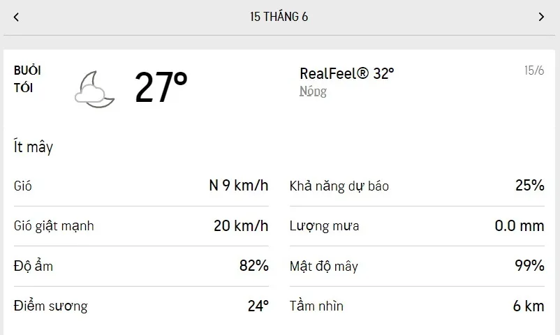 Dự báo thời tiết TPHCM hôm nay 15/6 và ngày mai 16/6/2022: buổi chiều có mưa dông vài nơi 3