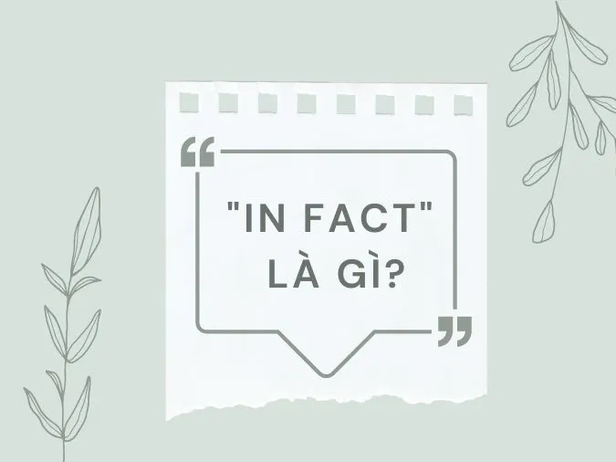 ‘Fact’ là gì? Cách sử dụng ‘fact’ trong tiếng Anh 2