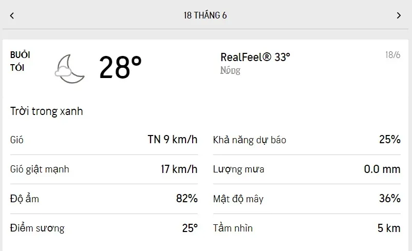 Dự báo thời tiết TPHCM hôm nay 17/6 và ngày mai 18/6/2022: ngày nắng nóng, không khí khô và oi 6