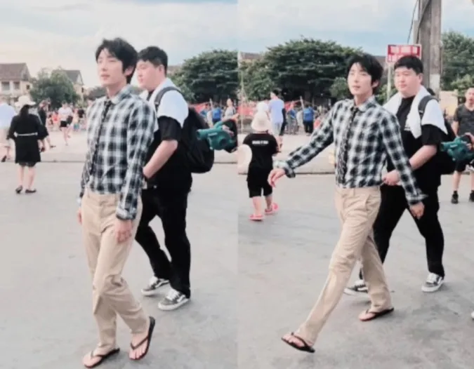 Fans bắt trọn khoảnh khắc Lee Jun Ki 'nhập gia tùy tục' đúng chuẩn 'con rể Việt Nam' 7
