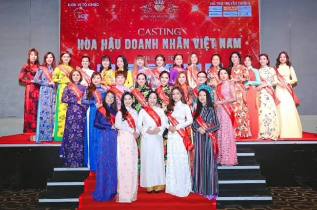 Cuộc thi Hoa hậu Doanh nhân Việt Nam 2022 đang bước vào vòng sơ tuyển casting