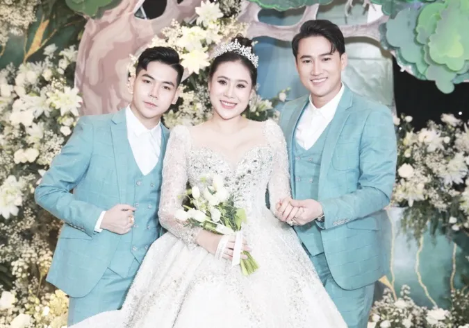 Dàn sao Việt dự đám cưới Hồ Bích Trâm 9