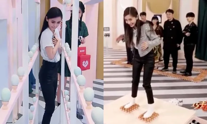 Sốc trước nhan sắc thật của Triệu Lộ Tư qua ống kính người qua đường 13