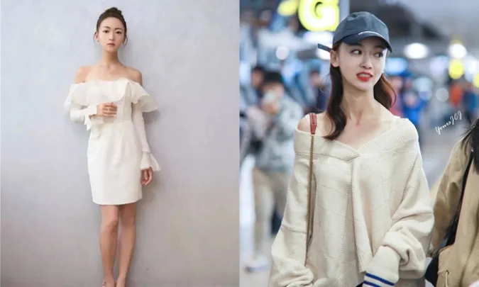 Sốc trước nhan sắc thật của Triệu Lộ Tư qua ống kính người qua đường 18