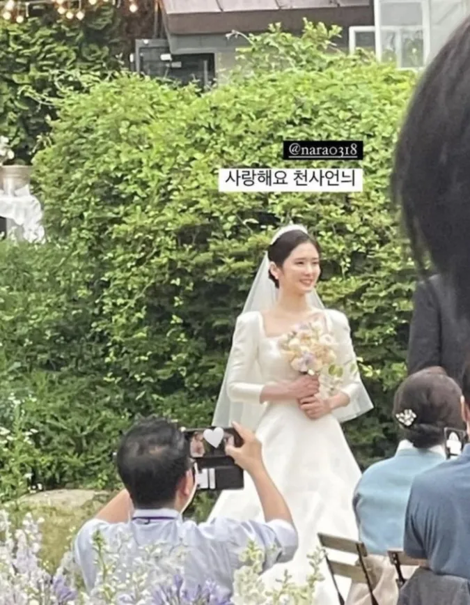 HOT: Video hiếm hoi trong đám cưới Jang Nara ngày hôm nay 1