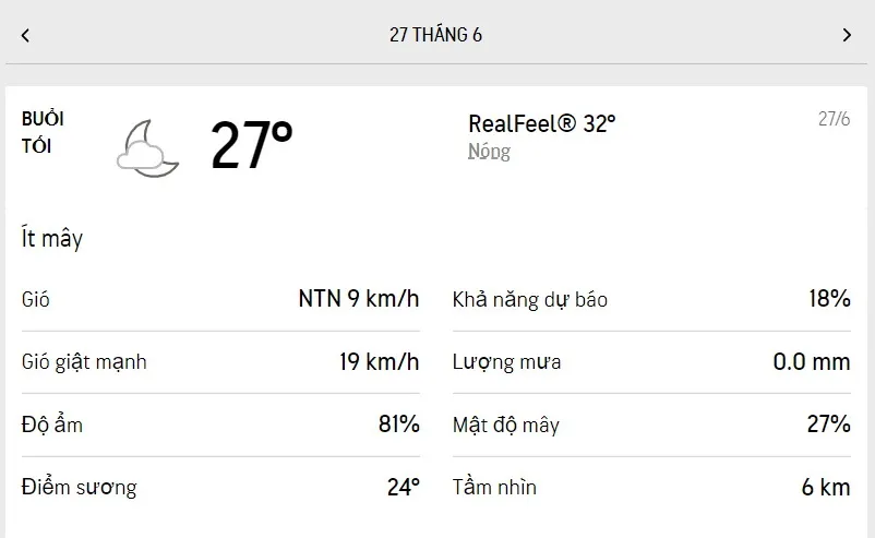 Dự báo thời tiết TPHCM hôm nay 27/6 và ngày mai 28/6/2022: nhiều nắng, hiếm mưa 3