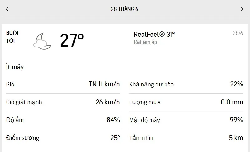 Dự báo thời tiết TPHCM hôm nay 27/6 và ngày mai 28/6/2022: nhiều nắng, hiếm mưa 6