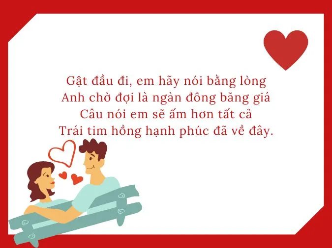 Tổng hợp những bài thơ tán gái hài hước khiến trái tim nàng tan chảy 9