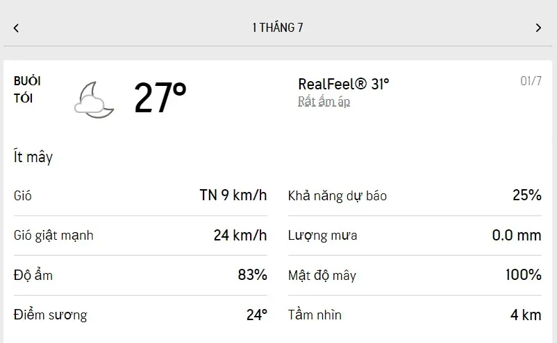 Dự báo thời tiết TPHCM hôm nay 1/7 và ngày mai 2/7/2022: nắng dịu, đầu giờ chiều có mưa dông 3