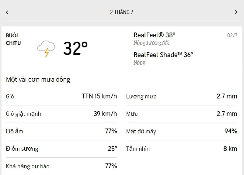 Dự báo thời tiết TPHCM hôm nay 1/7 và ngày mai 2/7/2022: nắng dịu, đầu giờ chiều có mưa dông 5
