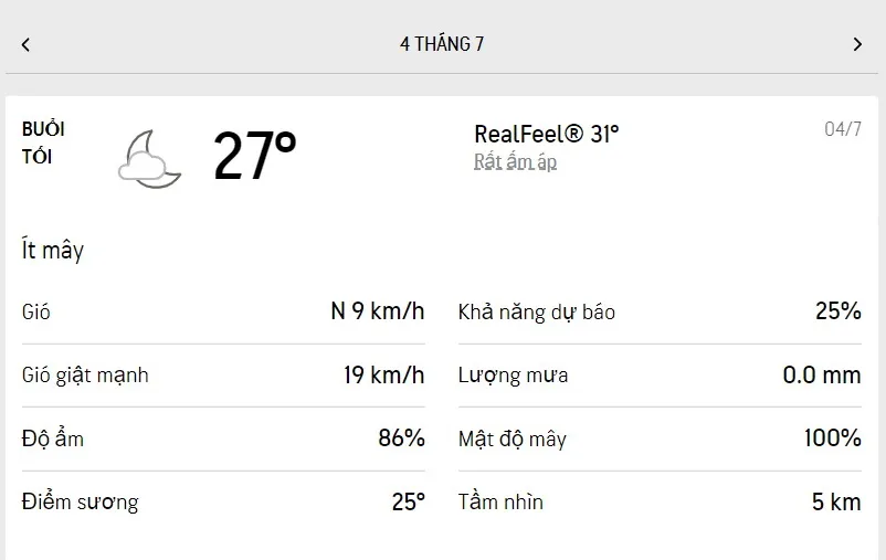 Dự báo thời tiết TPHCM hôm nay 3/7 và ngày mai 4/7/2022: nắng nhẹ, mưa dông buổi chiều 6