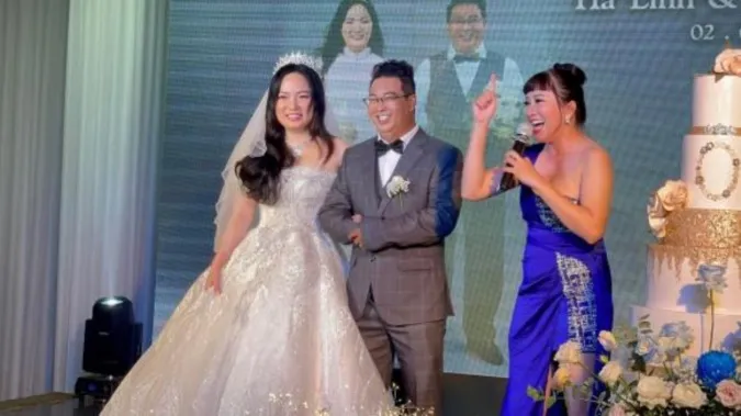 Diễn viên Hà Linh bất ngờ đám cưới ở tuổi 49, nhan sắc của cô dâu gây bất ngờ 14