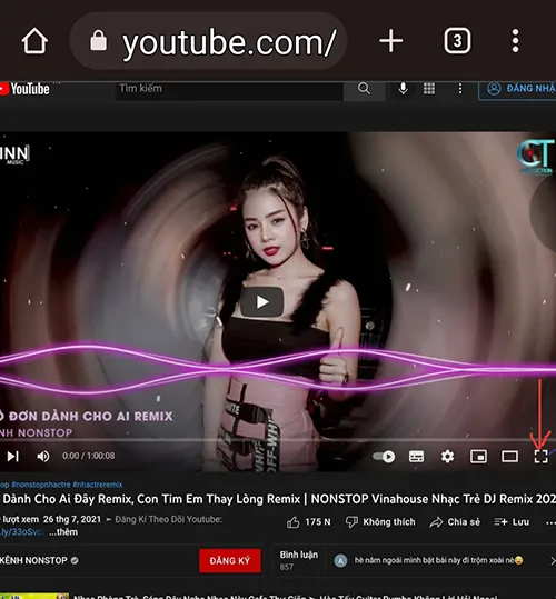 Cách vừa lướt web vừa nghe nhạc trên YouTube 4