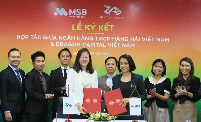 MSB ký kết hợp tác với Dragon Capital ra mắt sản phẩm đầu tư cho khách hàng ưu tiên 2