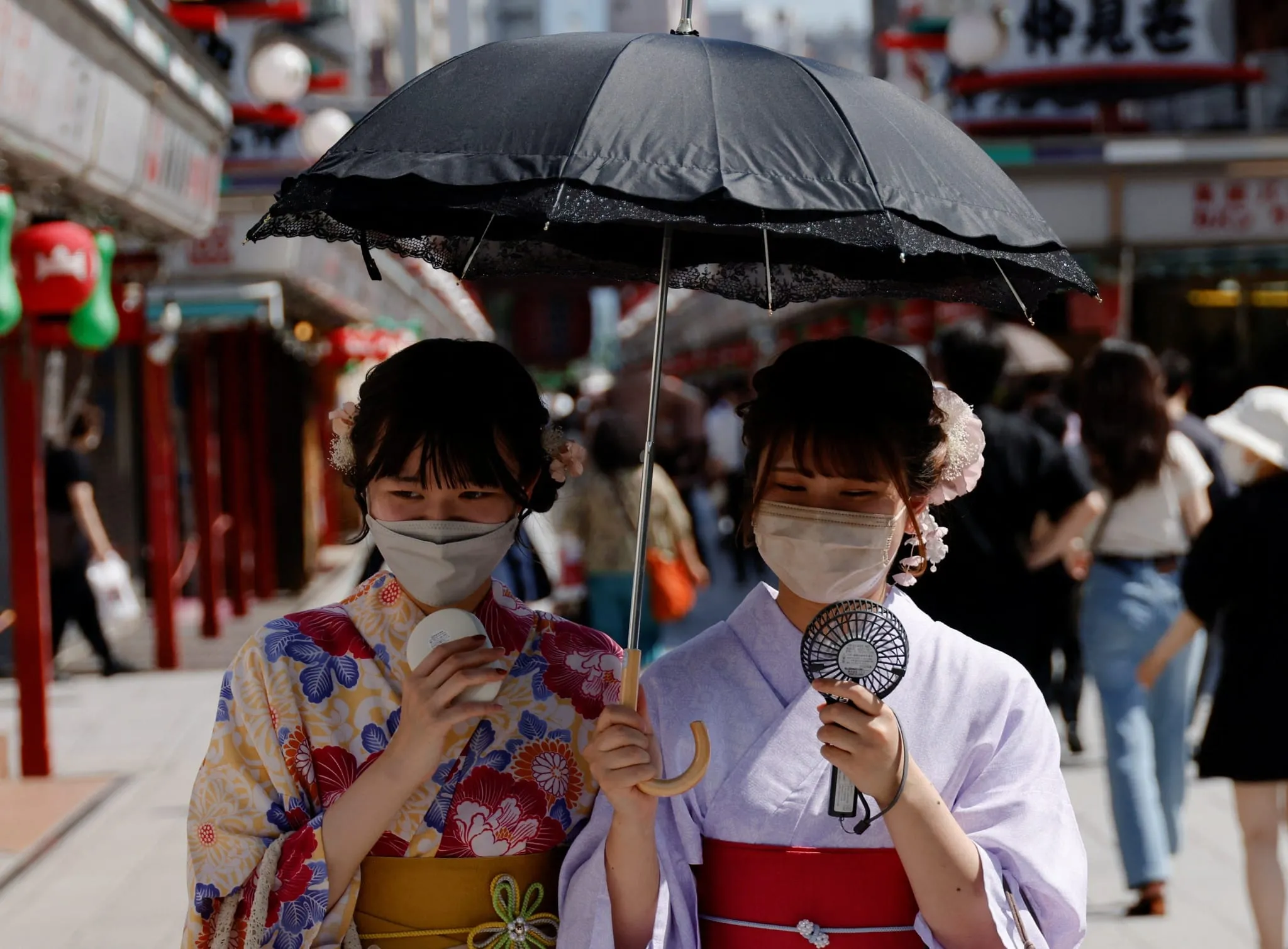 Nhật Bản đang trải qua đợt nắng nóng kỷ lục