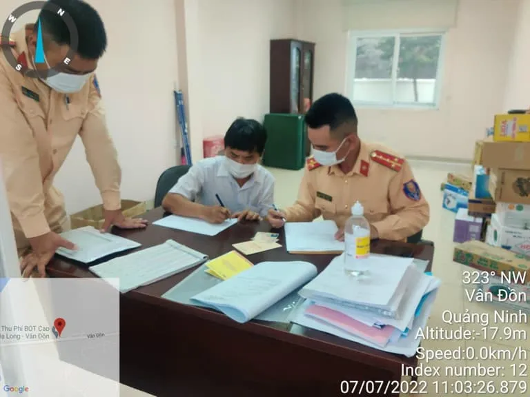 Ảnh do CA cung cấp 