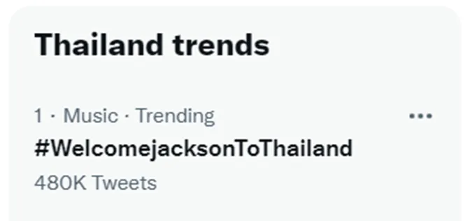 Jackson Vương Gia Nhĩ lọt top trending toàn cầu khi xuất hiện tại Thái Lan 8