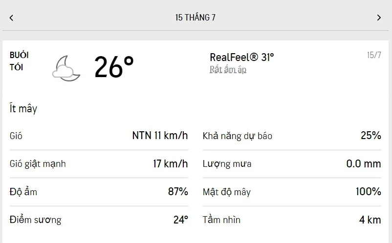 Dự báo thời tiết TPHCM hôm nay 14/7 và ngày mai 15/7/2022: trời có nắng, mưa giảm dần 6