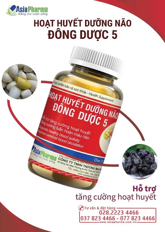 Hoạt huyết dưỡng não Đông Dược 5