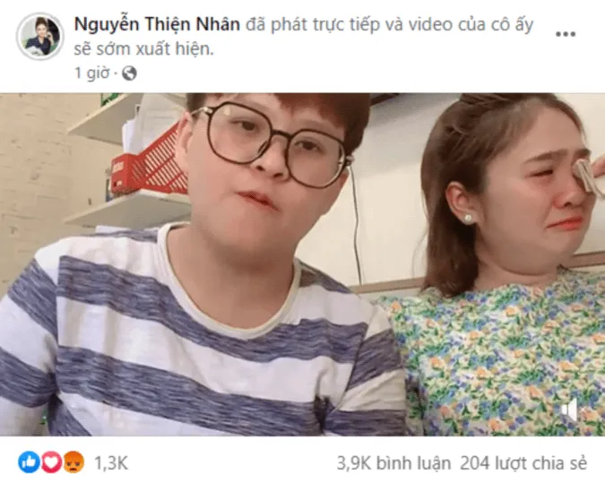 Thiện Nhân livestream lên tiếng 2