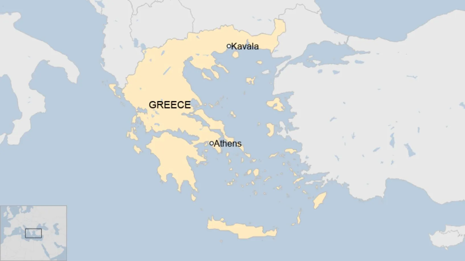 Máy bay vận tải chở theo 11 tấn vũ khí rơi tại Hy Lạp