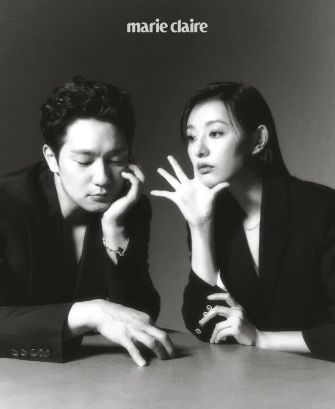 Cặp đôi 'My Liberation Notes' Son Seok Koo và Kim Ji Won tái hợp trên hoạ báo Marie Claire tháng 8 7