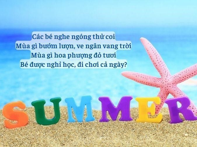 Nhấn vào ảnh để phóng to 35+ câu đố về mùa hè kèm đáp án cho trẻ mầm non hay nhất 4