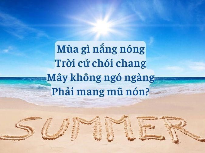 Nhấn vào ảnh để phóng to 35+ câu đố về mùa hè kèm đáp án cho trẻ mầm non hay nhất 6
