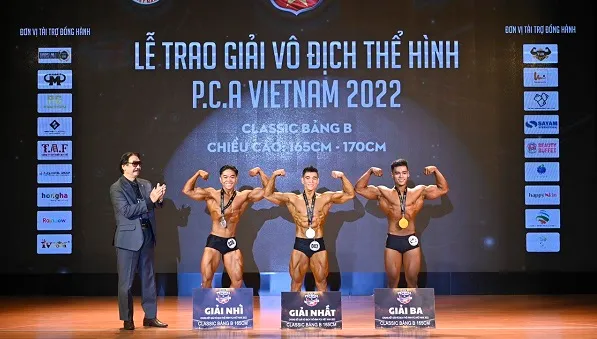 Hấp dẫn giải vô địch thể hình PCA Việt Nam 2022 1