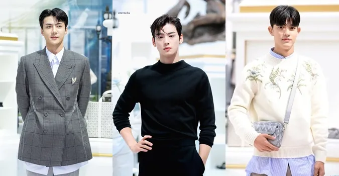 Sehun, Cha Eun Woo và Park Solomon đọ sắc tại sự kiện Dior 1