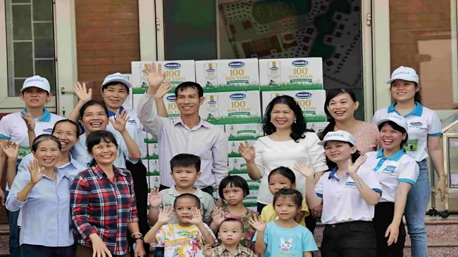Nhiều hoạt động hướng đến trẻ em do Vinamilk và Quỹ sữa Vươn cao Việt Nam thực hiện 1