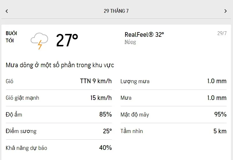 Dự báo thời tiết TPHCM hôm nay 29/7 và ngày mai 30/7/2022: có nắng, buổi chiều có mưa rào rải rác 3