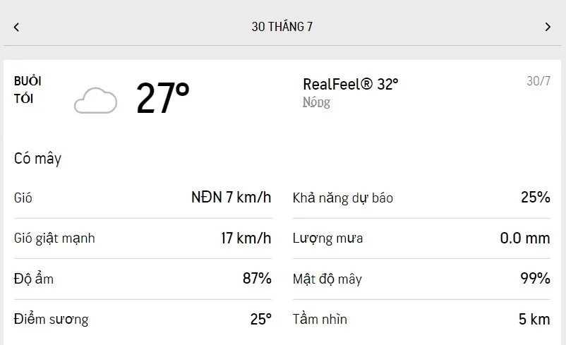 Dự báo thời tiết TPHCM hôm nay 30/7 và ngày mai 31/7/2022: nắng nhẹ, buổi chiều nhiều mưa 3