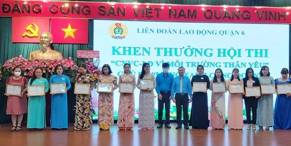 Quận 6 kỷ niệm 93 năm Ngày thành lập Công đoàn Việt Nam 1