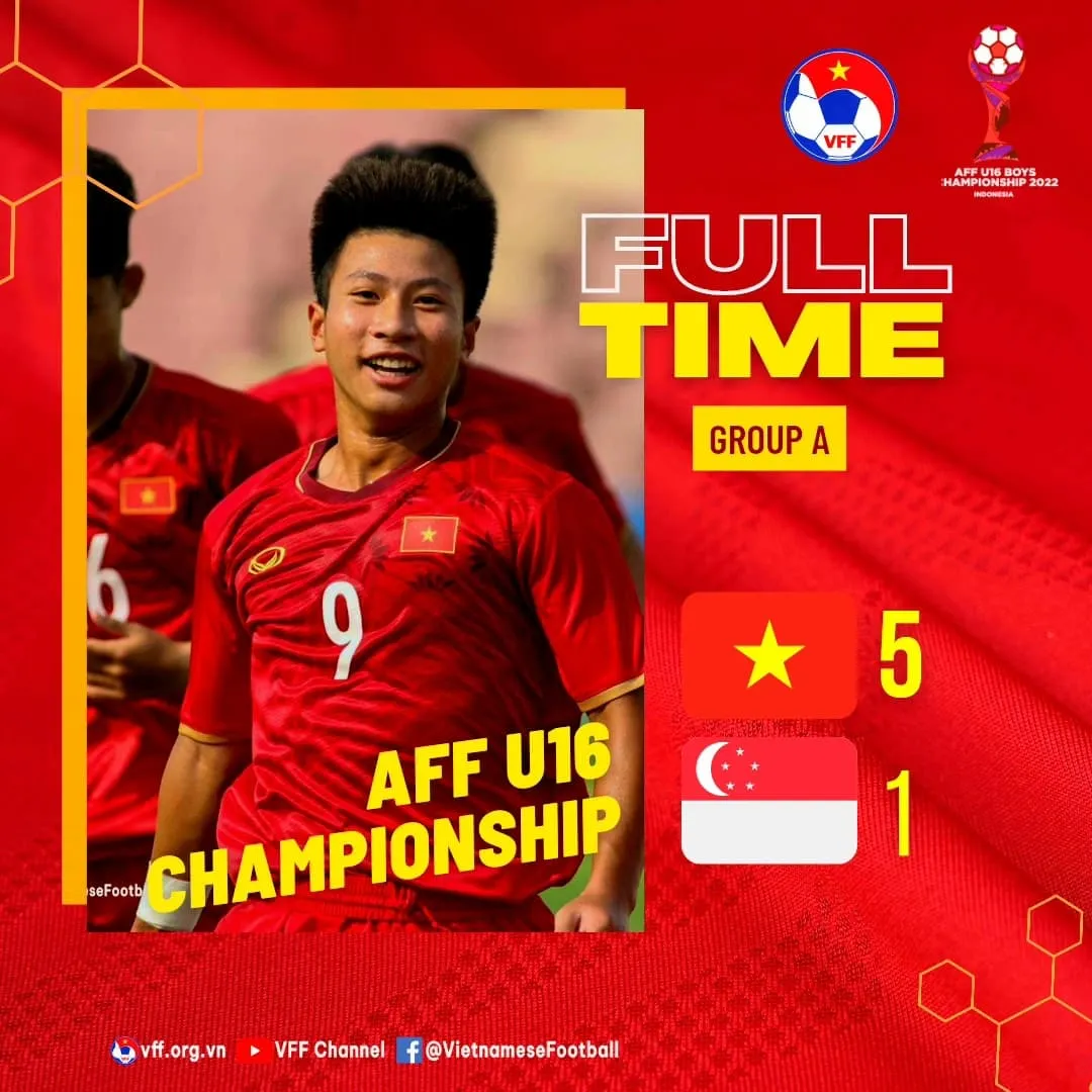 Việt Nam khởi đầu thuận lợi tại U16 Đông Nam Á - ĐT Việt Nam chuẩn bị cho VCK futsal châu Á 2022