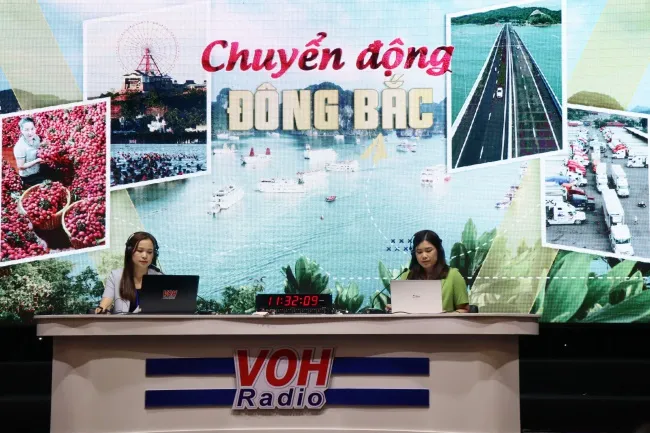 Trung tâm Truyền thông tỉnh Quảng Ninh lần đầu thử sức với phát thanh trực tiếp 1