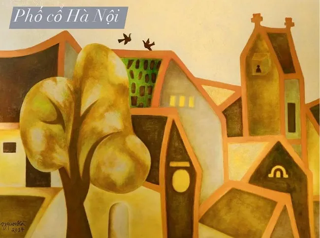 Hà Nội và không gian nghệ thuật trong tranh Công Quốc Hà 1