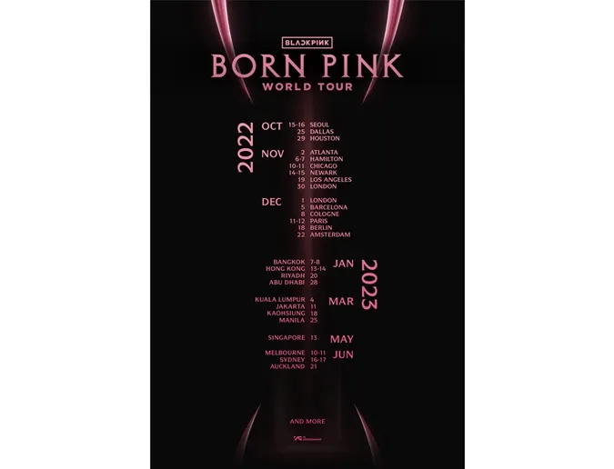 BLACKPINK thực hiện chiến dịch Light Up The Pink để quảng bá ca khúc Pink Venom 3