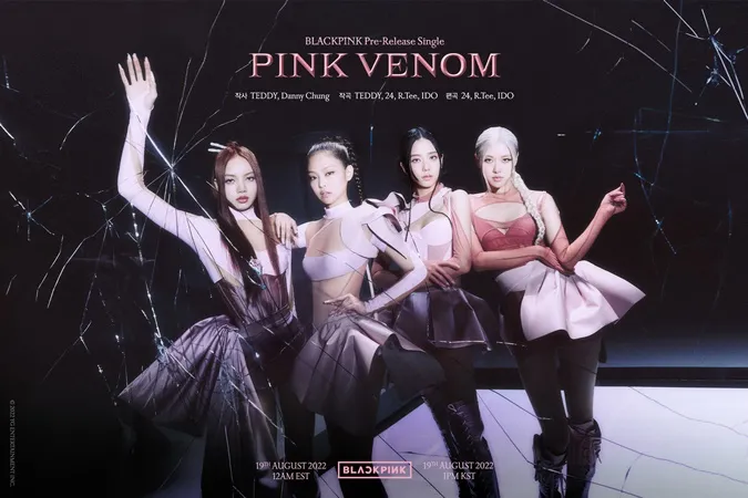 BLACKPINK thực hiện chiến dịch Light Up The Pink để quảng bá ca khúc Pink Venom 5